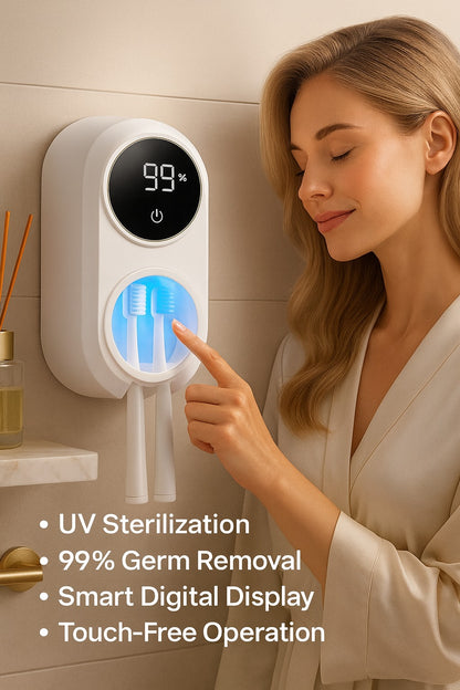 Tooth Brush Holder Sanitizer Uv